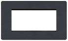 Evolve Polycarbonate Matt Grey 4G Euro Plate PCDMGEMR4B - The Switch Depot