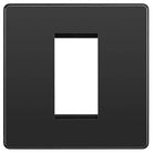 Evolve Polycarbonate Black Chrome 1G Euro Plate PCDBCEMS1B - The Switch Depot
