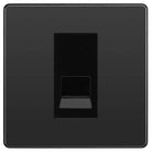 Evolve Polycarbonate Black Chrome Master Telephone Socket PCDBCBTM1B - The Switch Depot