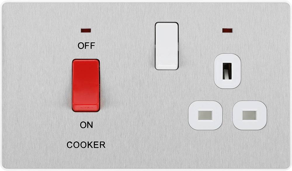 bg-electrical-evolve-polycarbonate-brushed-steel-cooker-switch-with-13a ...
