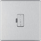 BG Screwless Brushed Steel 13A Unswitched Spur FBS54 - The Switch Depot
