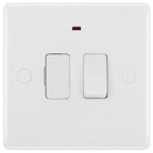 BG Moulded White PVC 13A Switched Spur with Neon 852 - The Switch Depot
