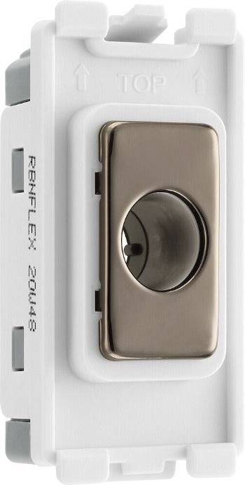 BG Black Nickel Flex Outlet Grid Module RBNFLEX - The Switch Depot