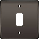 Nexus Metal Black Nickel 1G Grid Plate RNBN1 - The Switch Depot