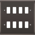 Nexus Metal Black Nickel 8G Grid Plate RNBN8 - The Switch Depot