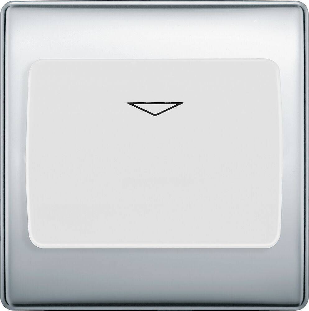 Nexus Metal Polished Chrome Hotel Key Card Switch NPCKYCSW - The Switch Depot