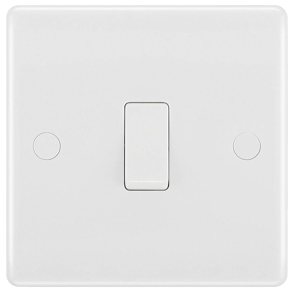 BG Moulded White PVC Intermediate Light Switch 813 | The Switch Depot