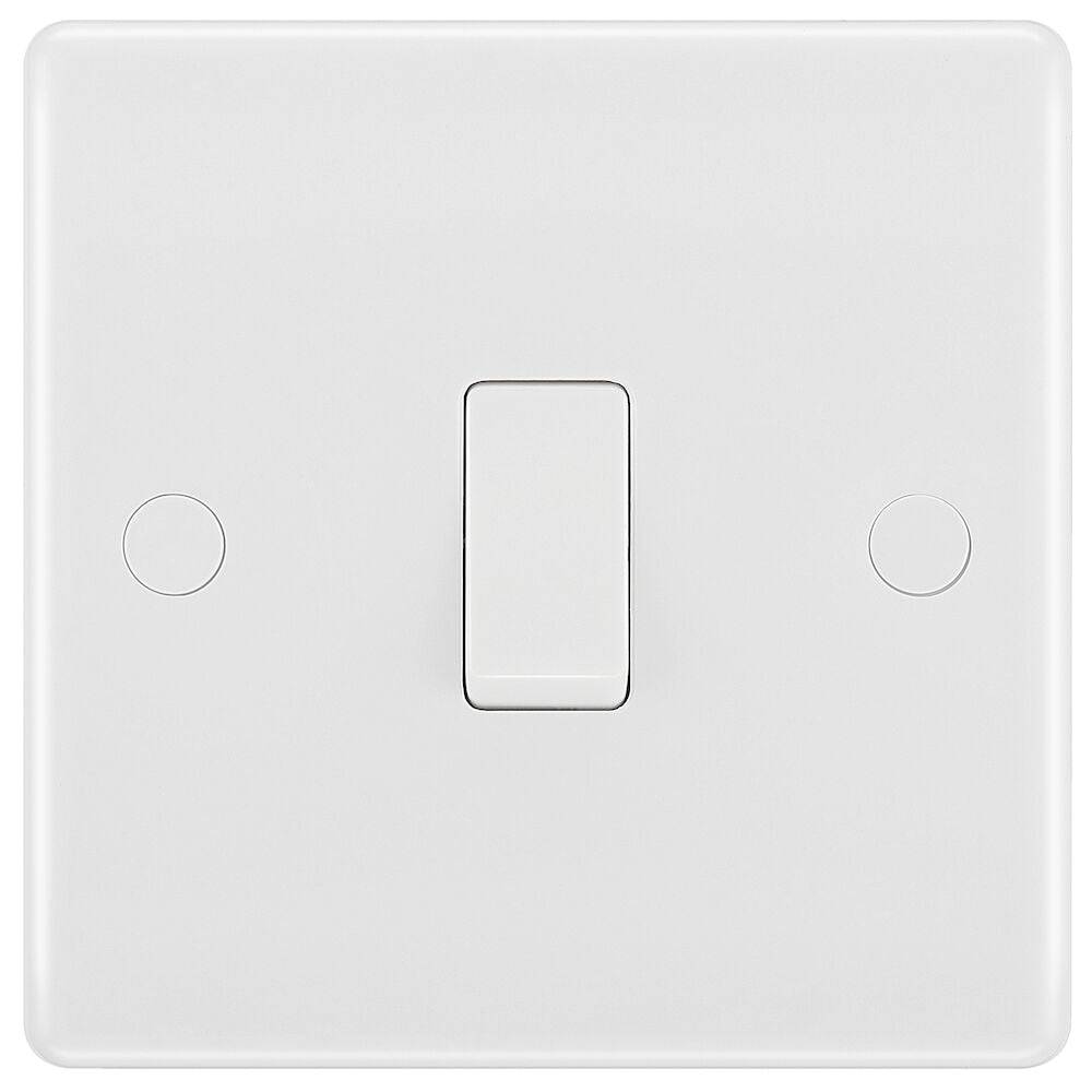 BG Moulded White PVC Intermediate Light Switch 813 - The Switch Depot