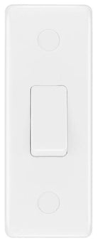 BG Moulded White PVC 1G Architrave Switch 847 - The Switch Depot