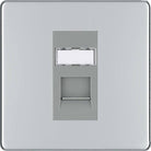 BG Screwless Polished Chrome Cat5e Data Outlet Socket FPCRJ451G - The Switch Depot