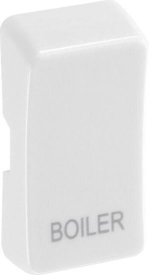 BG White Moulded PVC Engraved Boiler Grid Rocker Cap RRBLW | The Switch ...