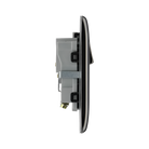 Nexus Metal Black Nickel Single Socket NBN21B - The Switch Depot