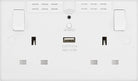 BG Moulded White PVC Wi-Fi Extender USB Socket 922UWR - The Switch Depot