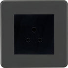Knightsbridge Screwless Anthracite 5A Unswitched Socket SF5AMAT - The Switch Depot