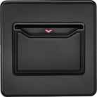 Knightsbridge Screwless Anthracite Hotel Key Card Switch SFCARDAT - The Switch Depot