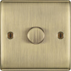 Nexus Metal Antique Brass 1G Dimmer Switch NAB81-The Switch Depot