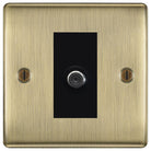 Nexus Metal Antique Brass Satellite Socket NAB64B-The Switch Depot