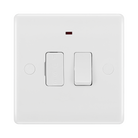 BG White Moulded 13A Switched Spur with Neon and Flex 853 available from RS Electrical Supplies
