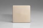 Varilight Screwless Satin Single Blank Plate XDNSBS - The Switch Depot