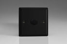 Varilight Urban Matt Black 1G Dimmer Switch JYP401.MB - The Switch Depot