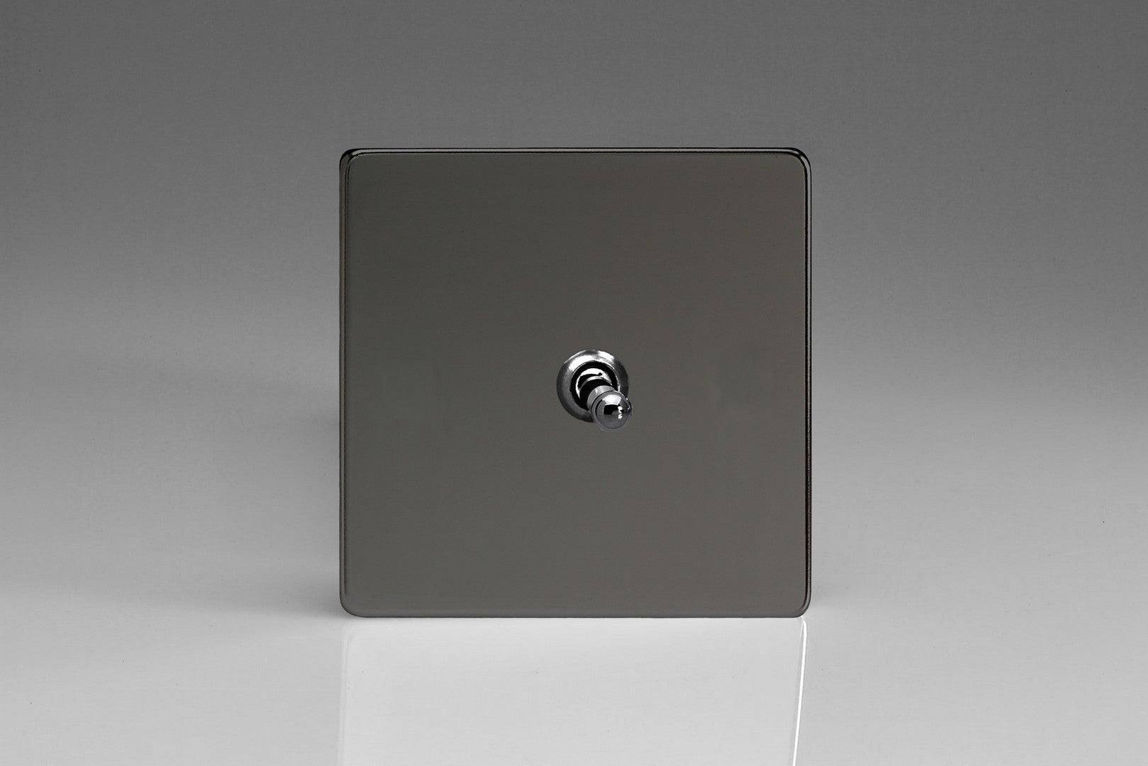 Varilight Screwless Iridium 1G Toggle Switch XDIT1S - The Switch Depot