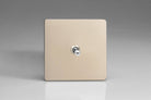 Varilight Screwless Satin 1G Toggle Switch XDNT1S - The Switch Depot