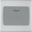 BG Electrical Screwless, hotel key switch finished in brushed steel. FBSKYCSG. Available at The Switch Depot